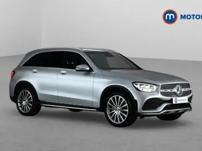 Used Mercedes GLC300 AMG line 258 HP (189 kW) 2022 Silver SUV
