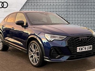 Blue Used 2025 Audi Q3 Black Edition SUV | £35,989 (Fair price)