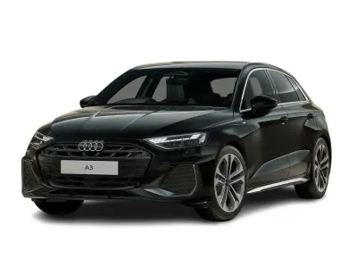 New Audi A3 Sportback S-Line 2026 Black Hatchback