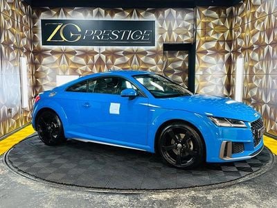 Used Audi TT S-Line 197 HP (144 kW) 2019 Blue Coupe