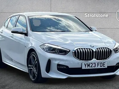 Used BMW 118 M Sport 134 HP (98 kW) 2023 White Hatchback