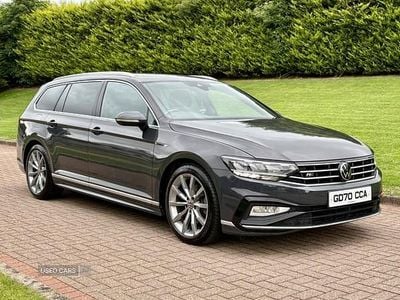 Begagnad VW Passat R-line 150 HK (110 kW) 2020 Grå Kombi