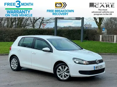 Begagnad VW Golf VII Match 105 HK (77 kW) 2012 Vit Halvkombi