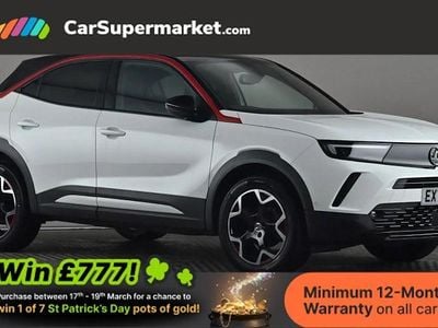 Used Vauxhall Mokka GS Line 131 HP (96 kW) 2022 White SUV
