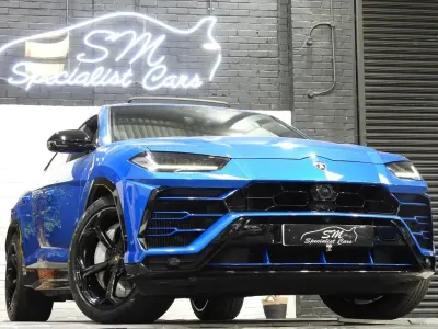 Used Lamborghini Urus 666 HP (489 kW) 2019 Blue SUV