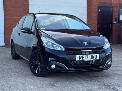 Used Peugeot 208 2017 Black Hatchback