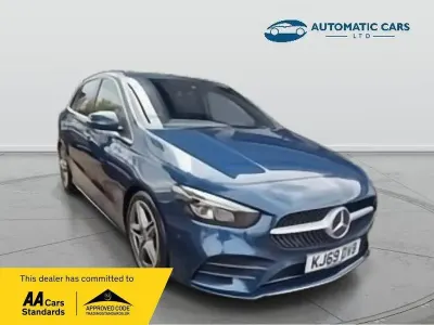 Used Mercedes B200 Executive 150 HP (110 kW) 2020 Blue Hatchback