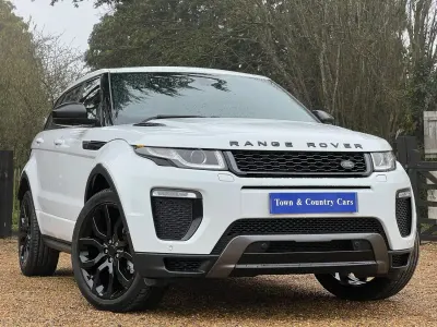 Begagnad Land Rover Range Rover evoque HSE Dynamic 2018 Vit Kombi