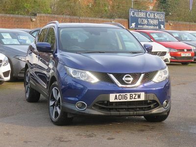 Used Nissan Qashqai N-Connecta 110 HP (80 kW) 2016 Blue SUV