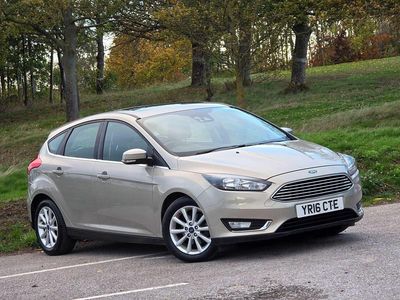 Silver Used 2016 Ford Focus Titanium Hatchback | £3,295 (Expensive)