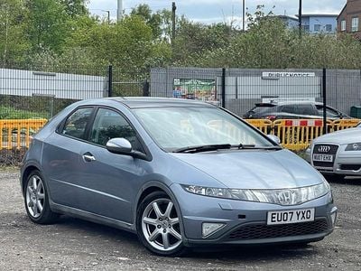 Begagnad Honda Civic EX 140 HK (102 kW) 2007 Blå Halvkombi