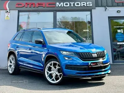 Used Skoda Kodiaq SportLine 190 HP (139 kW) 2019 Blue SUV