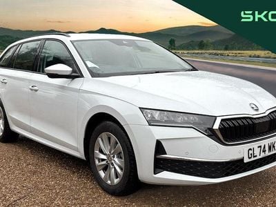 White Used 2024 Skoda Octavia SE Technology Estate | £18,906 (Good price)