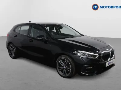 Used BMW 116 Sport Line 116 HP (85 kW) 2021 Black Hatchback