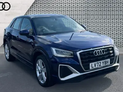 Used Audi Q2 S-Line 150 HP (110 kW) 2022 Blue SUV