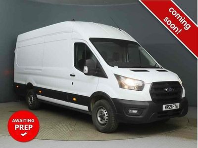 Used Ford Transit 130 HP (95 kW) 2021 White Van