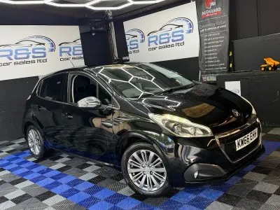 Used Peugeot 208 Allure 2016 Black Hatchback