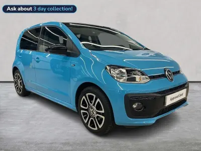 Used VW up! R-line 65 HP (47 kW) 2021 Blue Hatchback