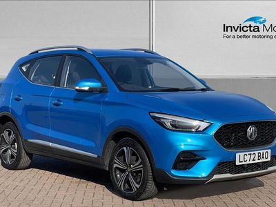 Used MG ZS Excite 111 HP (81 kW) 2022 Blue SUV