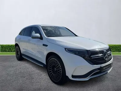 Used Mercedes EQC400 AMG Line Premium 300 kW (408 HP) 2023 White SUV