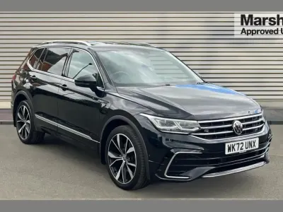Used VW Tiguan Allspace R-line 200 HP (147 kW) 2022 Black SUV