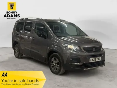 Used Peugeot Rifter Allure Premium 100 HP (73 kW) 2022 Grey MPV
