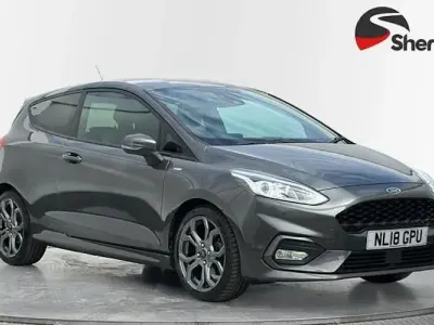 Used Ford Fiesta ST-Line X 101 HP (74 kW) 2018 Grey Hatchback