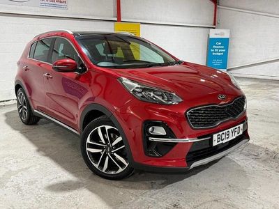 Used Kia Sportage 134 HP (98 kW) 2019 Red SUV