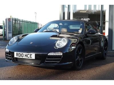 Basalt black Used 2010 Porsche 911 Carrera 4S Cabriolet Cabriolet | £42,995