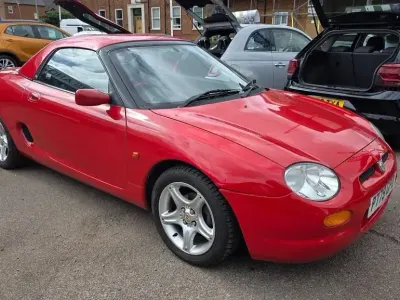 Używany MG F 1996 Czerwony Kabriolet