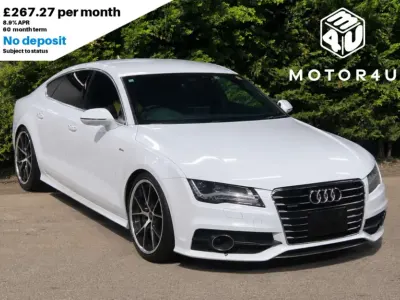 Used Audi A7 Comfort 2014 White Hatchback