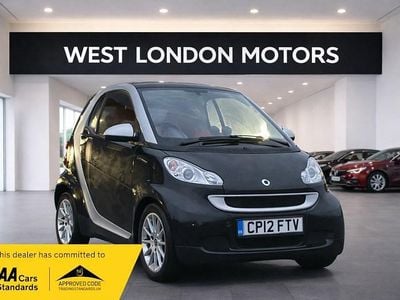 Black Used 2012 Smart ForTwo Coupé Passion Coupe | £2,800 (Good price)
