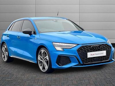 Used Audi A3 Comfort 150 HP (110 kW) 2021 Turbo blue Sedan
