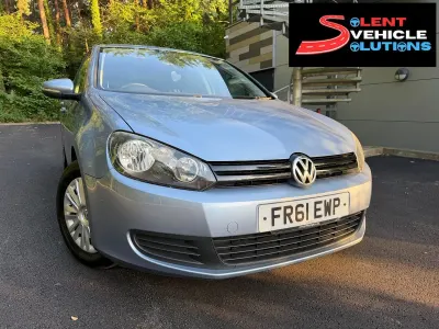 Used VW Golf VII S 85 HP (62 kW) 2012 Blue Hatchback