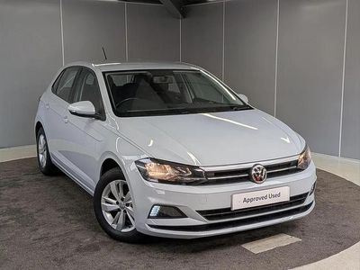 Used VW Polo SE 95 HP (69 kW) 2020 Silver Hatchback