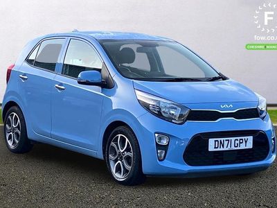 Used Kia Picanto Advance 2022 Blue Hatchback