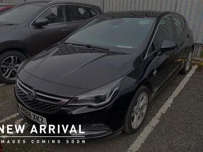 Used Vauxhall Astra SRi 147 HP (108 kW) 2018 Black Hatchback