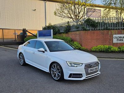 Used Audi A4 S-Line 2015 White Sedan