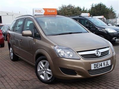 used Vauxhall Zafira 1.8 EXCLUSIV 5-Door *7 SEATER* &*LOW MILEAGE* MPV