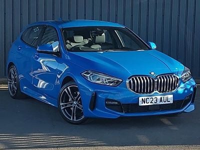 Used BMW 118 M Sport 136 HP (100 kW) 2023 Blue Hatchback