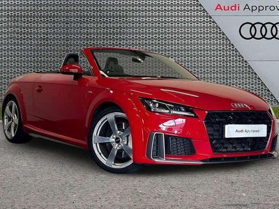 Used Audi TT Roadster S-Line 241 HP (177 kW) 2022 Red Cabriolet