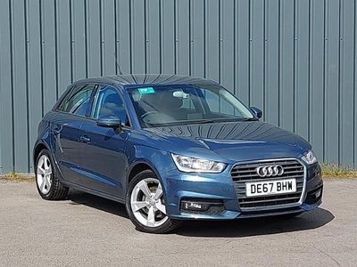 Used Audi A1 Sport 116 HP (85 kW) 2017 Blue Hatchback