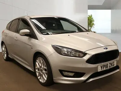 Used Ford Focus ST-Line 2018 Silver Hatchback