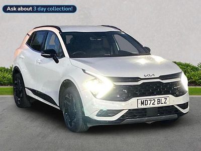 White Used 2023 Kia Sportage GT-Line SUV | £23,289 (Good price)
