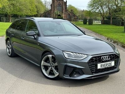 used Audi A4 2.0 AVANT TFSI S LINE BLACK EDITION MHEV 5d 188 BHP