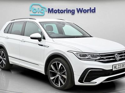 Used VW Tiguan R-line 150 HP (110 kW) 2023 White SUV