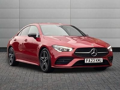 Used Mercedes CLA220 Executive 190 HP (139 kW) 2023 Patagonia red Sedan
