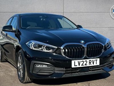 Used BMW 118 Sport Line 134 HP (98 kW) 2022 Black Hatchback
