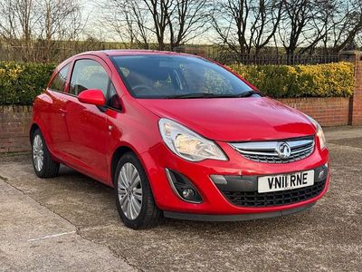 Red Used 2011 Vauxhall Corsa Excite Hatchback | £1,495 (Fair price)