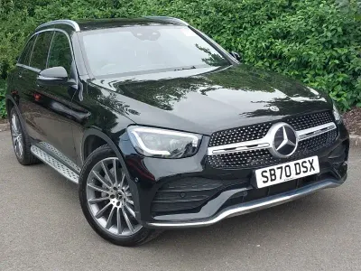 Used Mercedes GLC300 AMG Line Premium 245 HP (180 kW) 2021 Black SUV